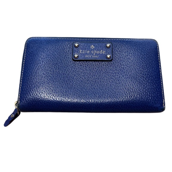kate spade Handbags - Kate Spade Blue Wallet